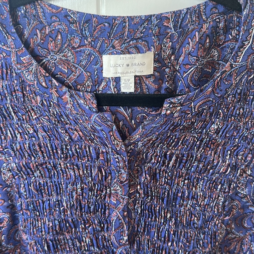 Lucky Brand Long Sleeve Top - Picture 8 of 15